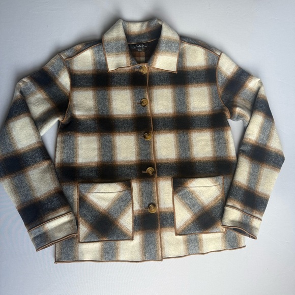 CHARLIE B Reversible Plaid Jacket - Picture 3 of 12